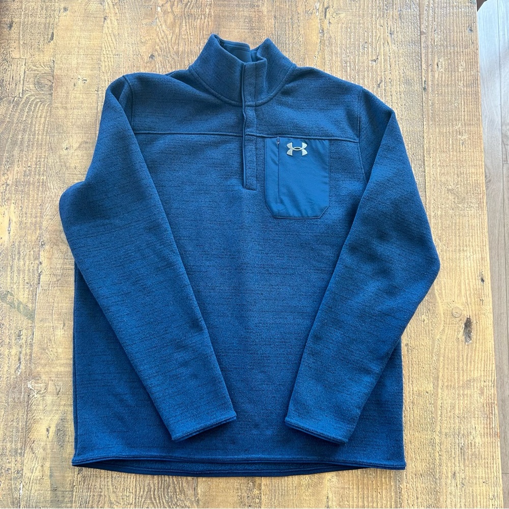 Under Armour Navy Fleece Jacket